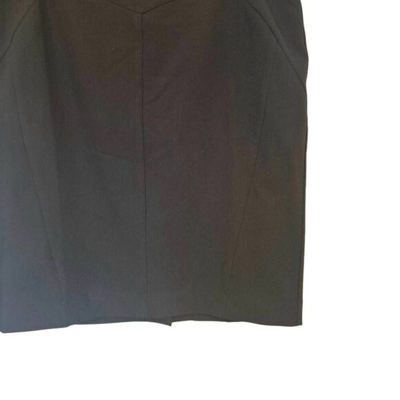 Worthington Women's Black Poly/Rayon/Spandex Lined Pencil Straight Skirt - Picture 6 of 10